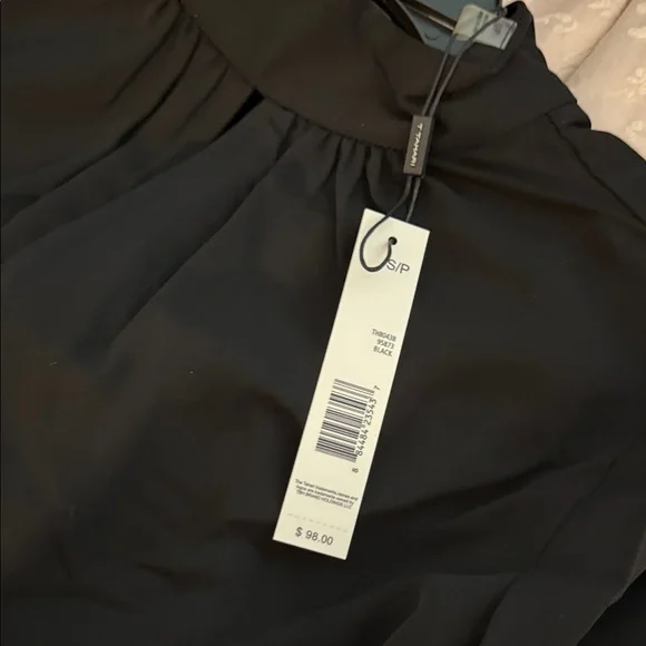 Tahari Black Long Sleeve Blouse - Picture 6 of 6